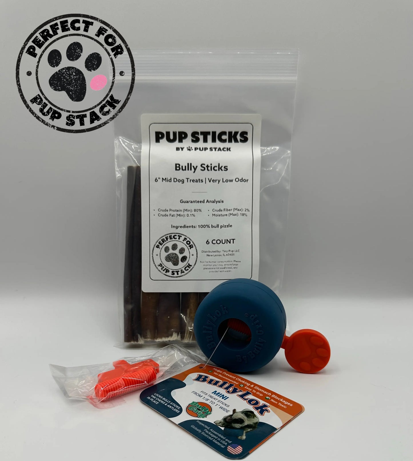 Pup Stick Starter Pack – Pup Sticks + BullyLok Mini