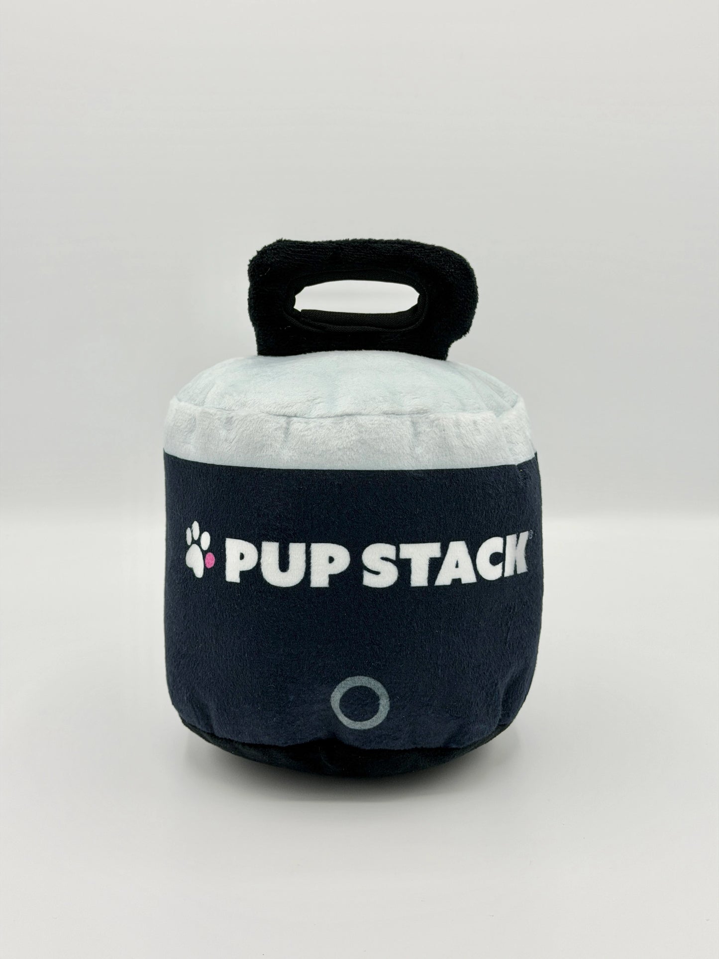 Pup Stack Plush  — Black