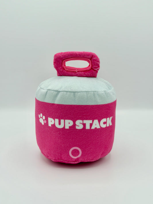 Pup Stack Plush  — Pink