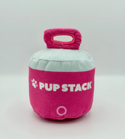Pup Stack Plush  — Pink